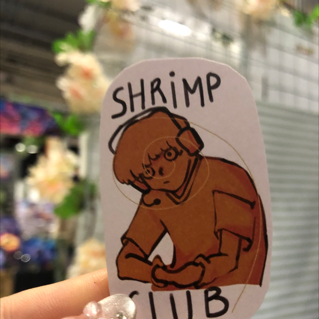 Shrimp Club - Sticker