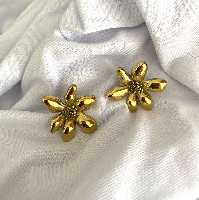 Boucles fleurs 