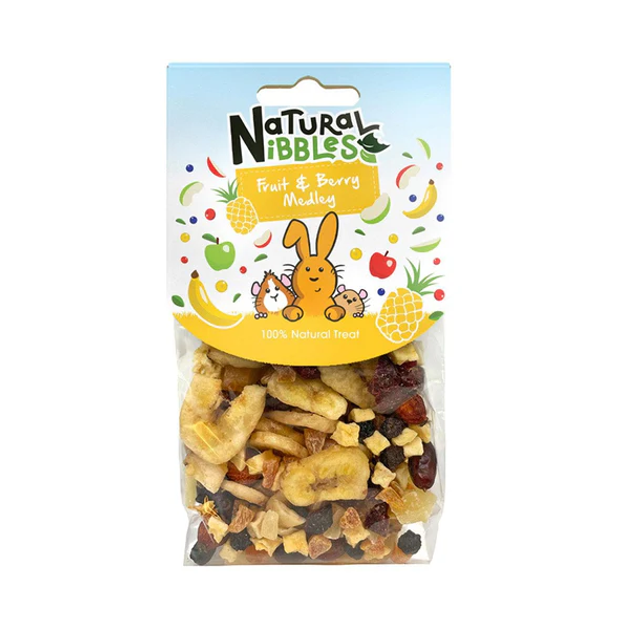 NATURAL NIBBLES FRUIT & BERRY MEDLEY