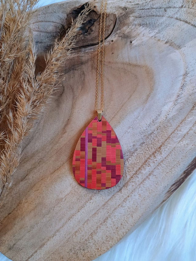 Collier GOUTTE Mosaïque