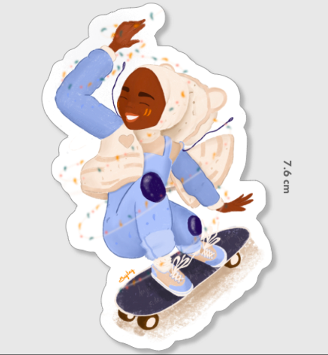Skateuse Sticker