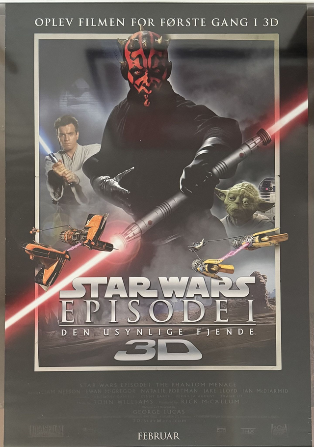 Star Wars : Episode 1 - Den Usynlige Fjende 3D