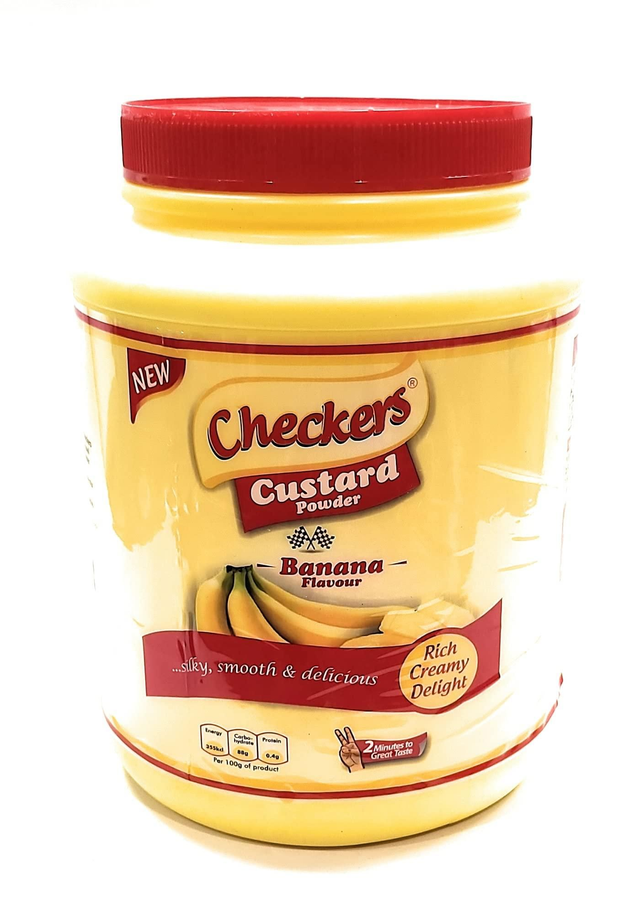 Legacy Foods Checkers Custard Powder Banana 2kg