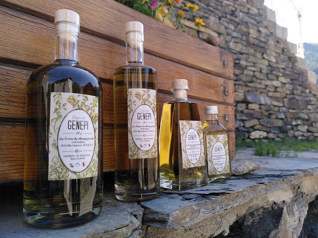 Liqueur de génépi 43%vol - De 10 à 70cl