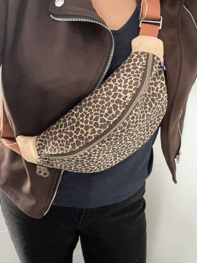 Sac banane « léopard »
