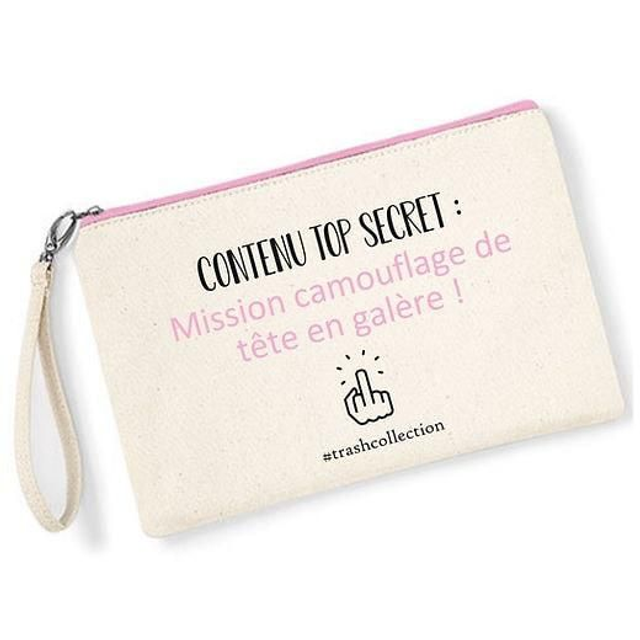 Trousse "contenu top secret"