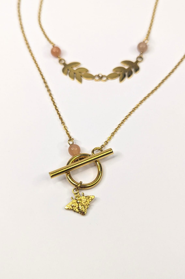 Collier Maya - Pierre de lune