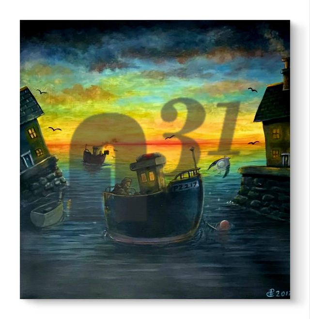 238. All at Rest. Paul Liggins , Original .