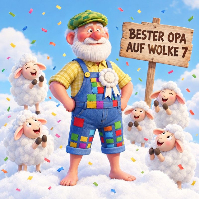 Wolke 7 – Bester Opa auf Wolke 7