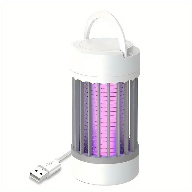 Lampe tueuse de moustiques alimentée par USB 
