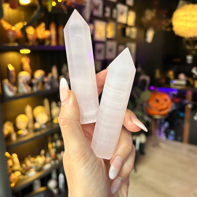 Pink Calcite Tower R57M1