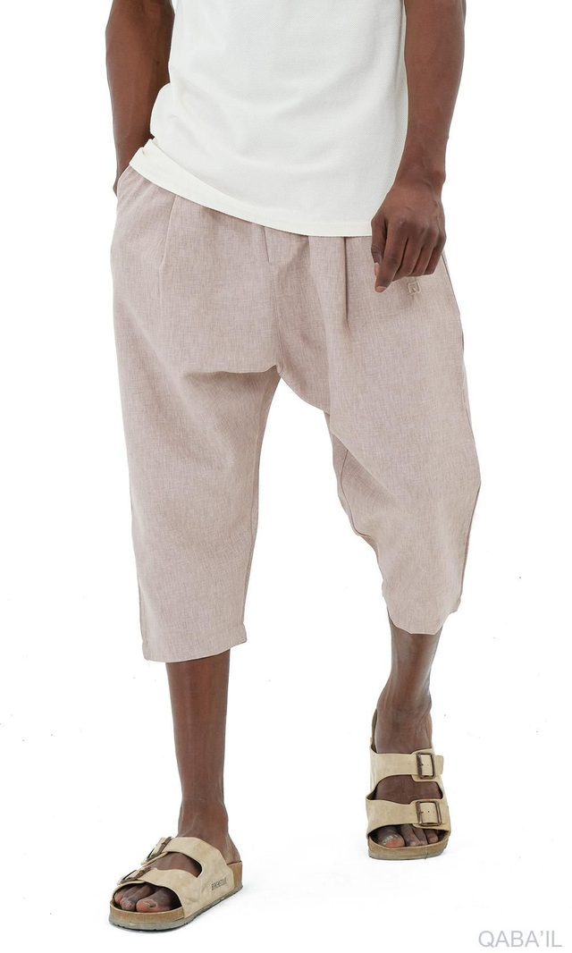 Pantacourt classik Qaba&#039;il Beige