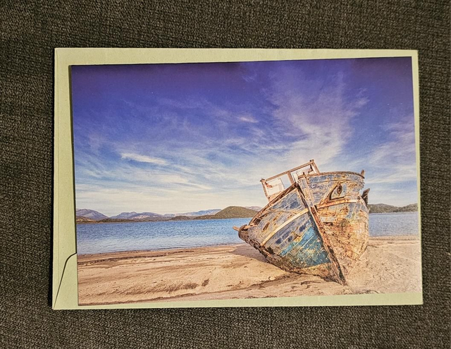 Boat Scenery Card 