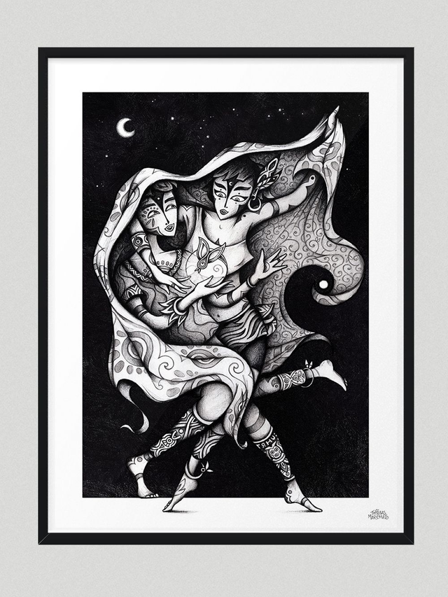 Notre Rêve à Deux, 30x40cm, Série Numérotée