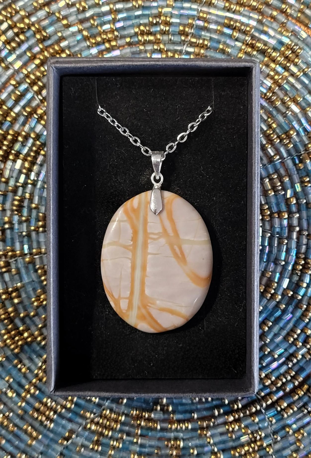 Pendentif Jaspe Picasso 