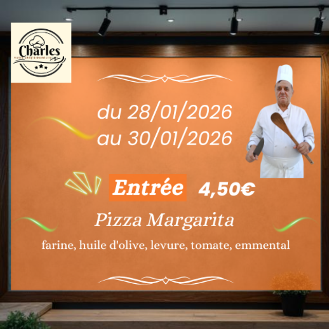 Pizza Margarita – Pour 1 personne
