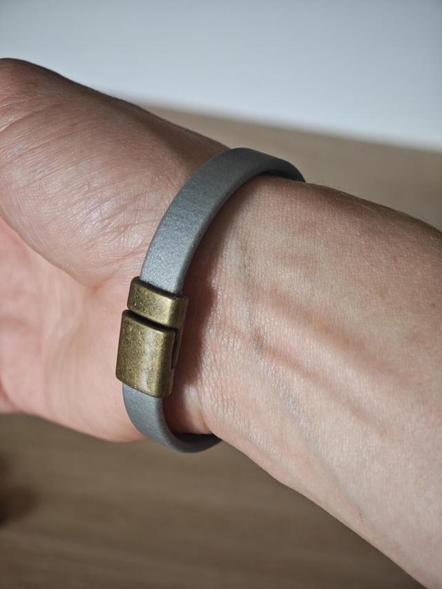 Bracelet biothane 9mm de largeur + décoration