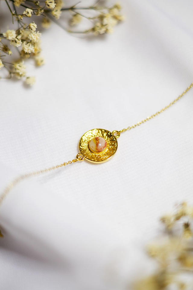 Coloris automne - Bracelet Aglaé