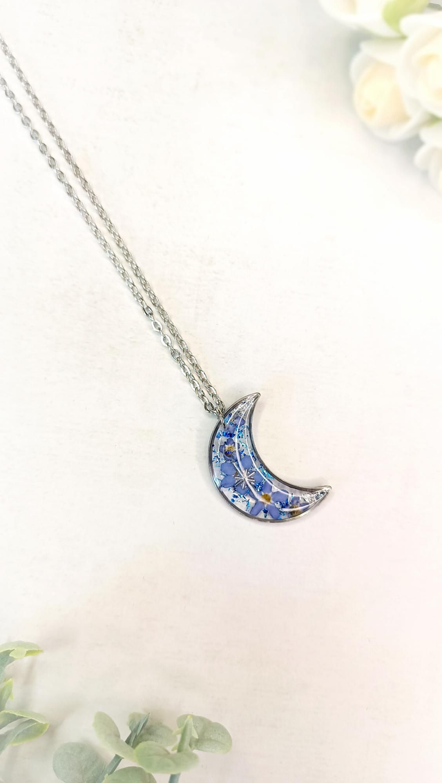 LUNÖÖ Argenté - Bleu Myosotis 