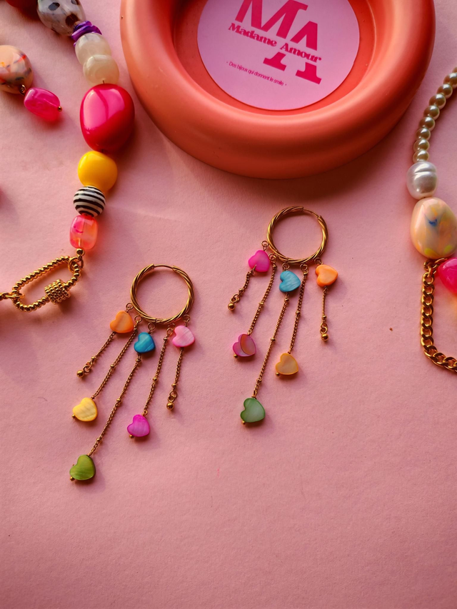 Boucle d'oreille Jeanette