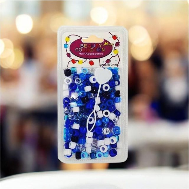 Magic Hair Beads – Sky Blue 200pcs | Hair Styling Accessories


