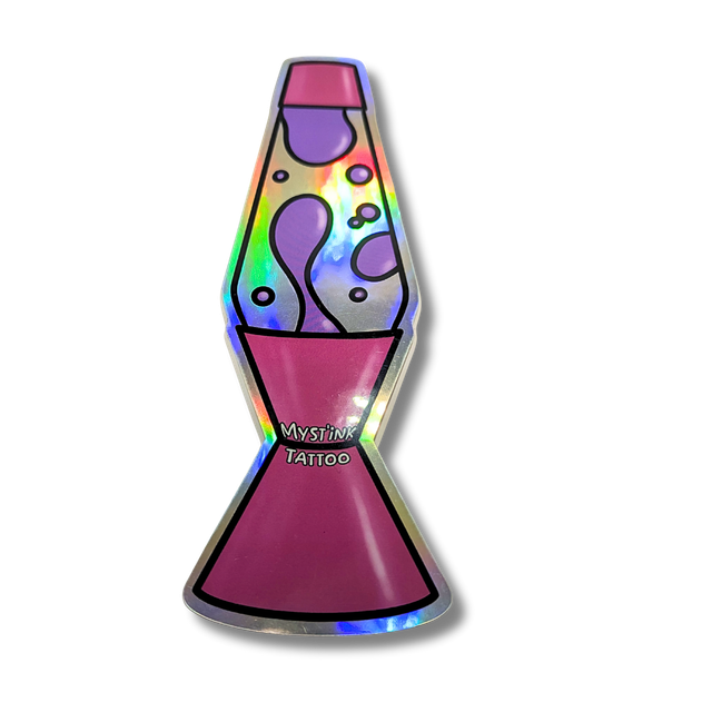 Sticker XL Lampe à lave