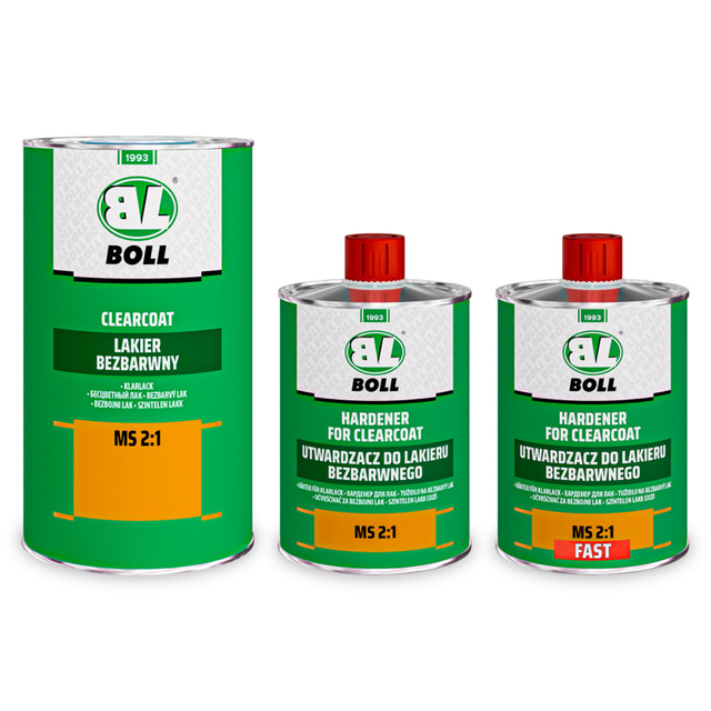 BEZBARVÝ LAK MS 2:1 1000ml BOLL 001660