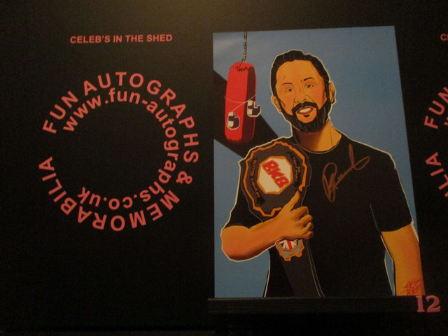 Kevin 'Green Machine' Greenwood Limited Edition Signed A4 Comic Style Drawing Print (12)