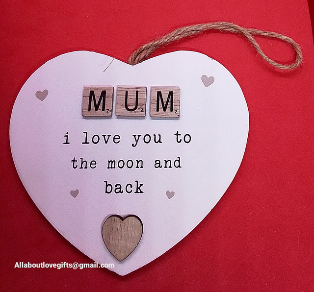 Mum Plaque Srabble Design