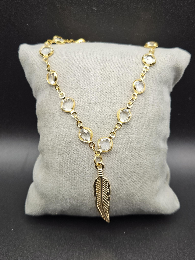 Bracelets en pierre de zircon or