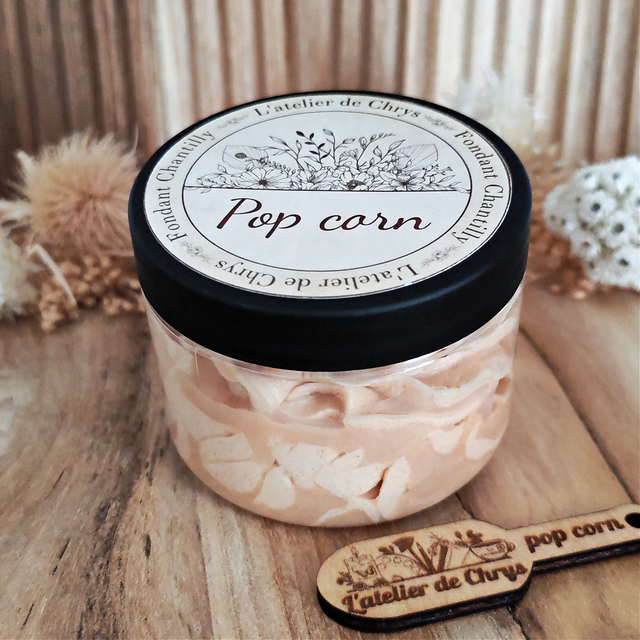 Chantilly parfumé Pop corn