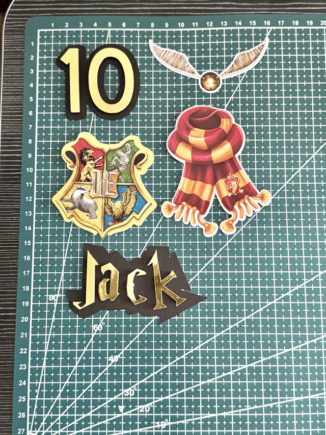 Harry Potter cake topper