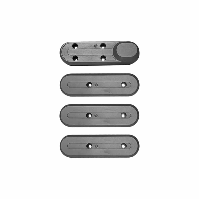 Lot de 4 caches vis roues Xiaomi M365 &amp; M365 Pro - couleur noir