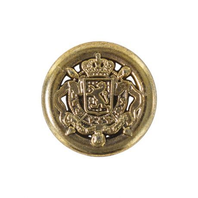 Bouton  métal armoiries 22mm