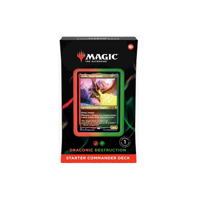 Commander Deck 2022 "Draconic Destruction" English - Magic the Gathering
