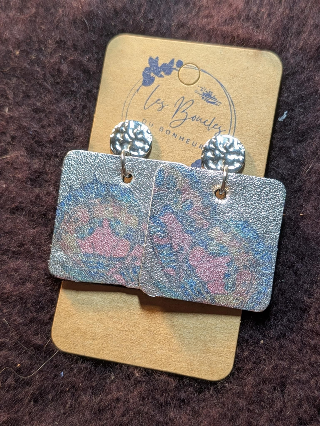 Boucles d'oreilles Perrine papillon p014