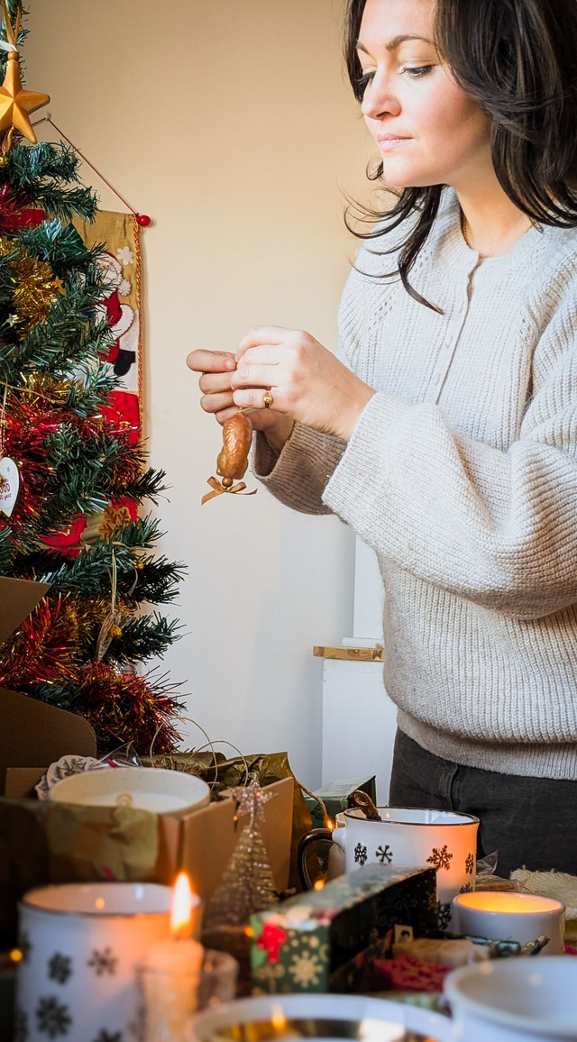 ❄️✨ Petits Trésors de la Forêt — Suspensions Parfumées (x3)