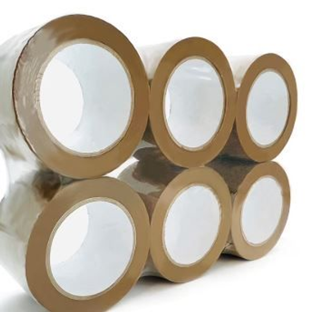 Pack de 6 scotch marron