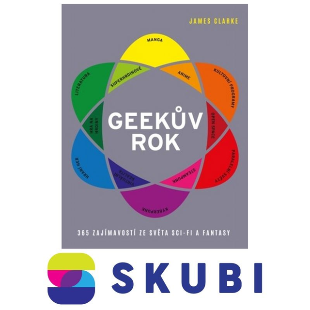 Kniha Geekův rok - 365 zajímavostí ze světa SCI-FI a fantasy - James Clarke