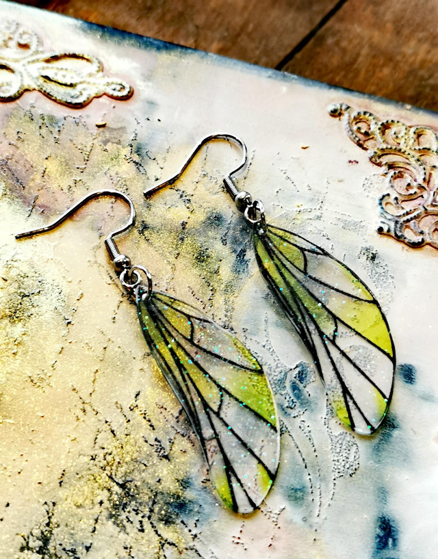 Boucles d&#039;oreilles Fée Allia 