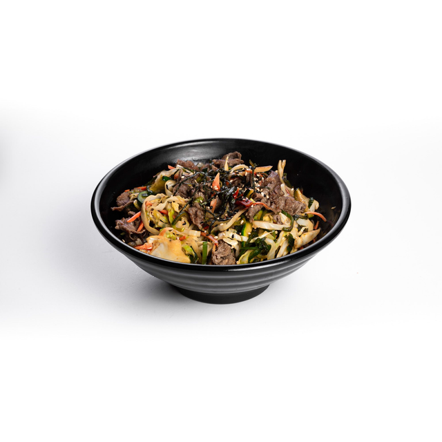 Udon sauté aux extra fin de porc