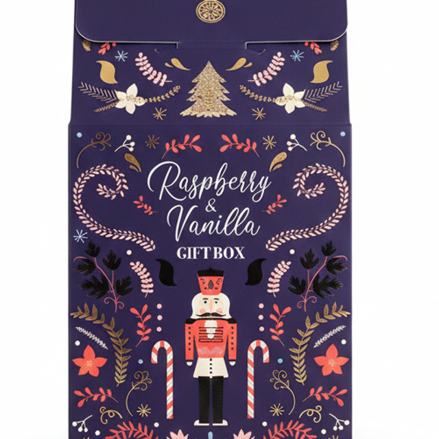 Gift box RASPBERRY &amp; VAINILLA