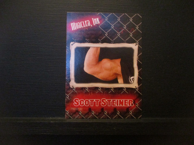 Scott Steiner - Muscles Ink Original Trading Card #M1-1