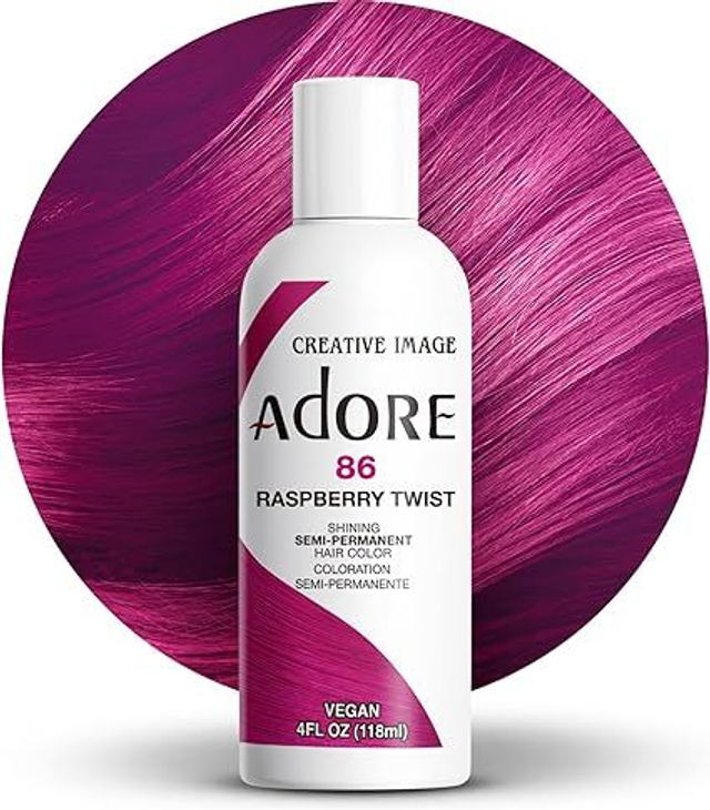 Adore Shining Semi-Permanent Hair Colour 118 ml (86 Raspberry Twist)