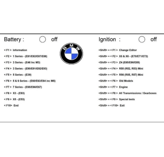 Logiciel inpa BMW