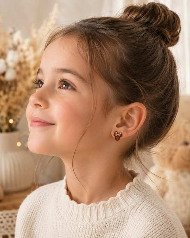 Boucle d'oreille minnie
