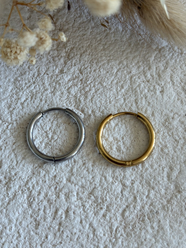 Créoles rondes - 18mm