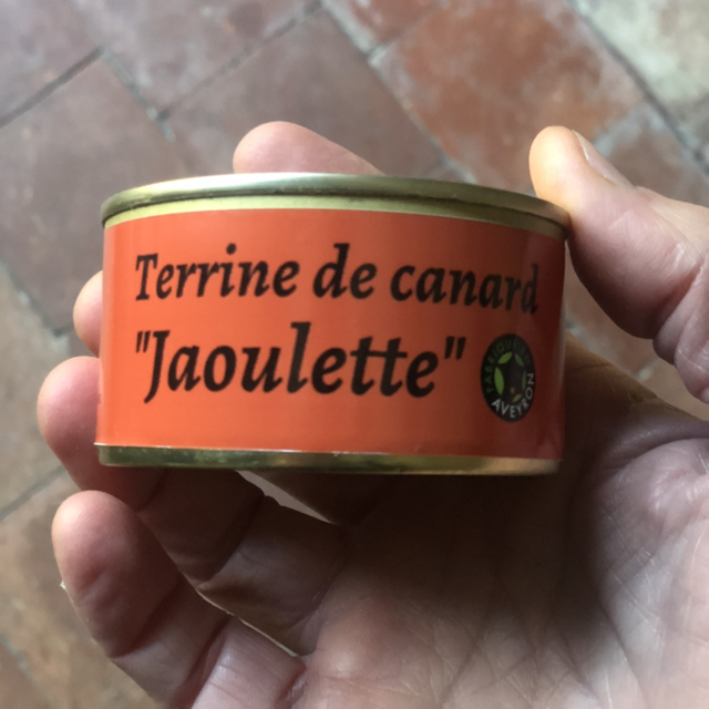 Terrine pur canard « Jaoulette », 50% foie gras canard, 140g, 