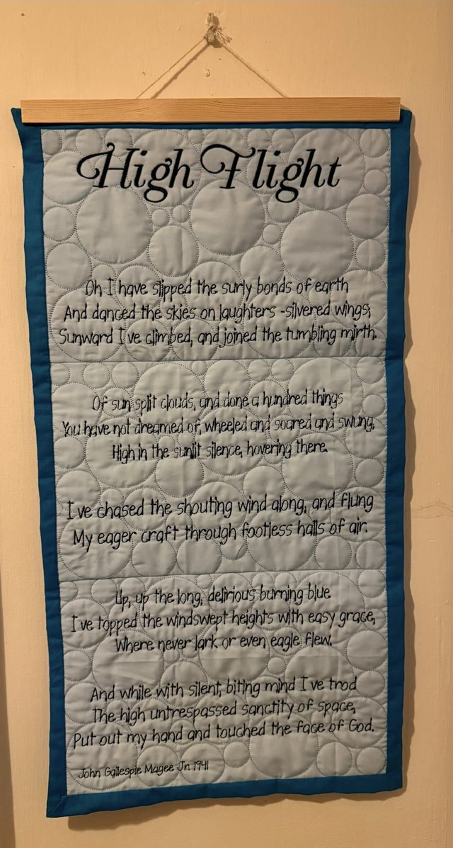 Hanging - High Flight Poem