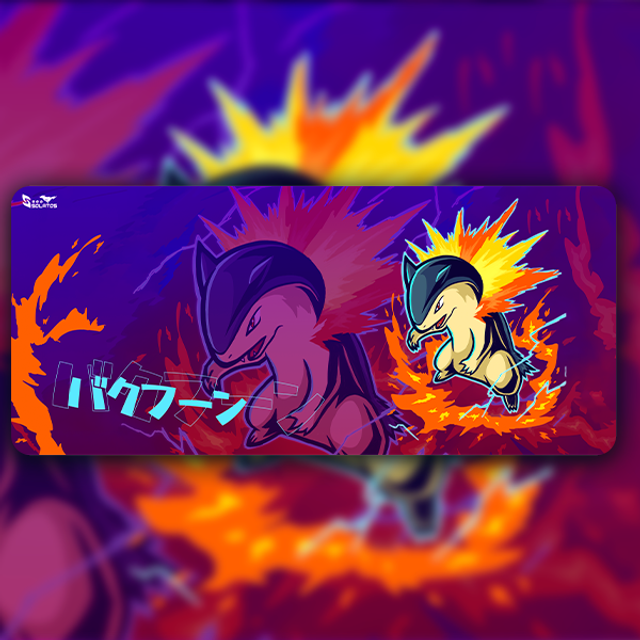 TYPHLOSION Mousepad/Playmat